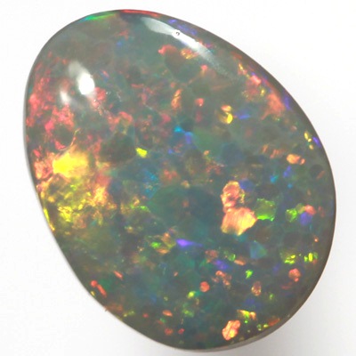 SOLID SEMI BLACK OPAL Bright sparkling Multicolours always